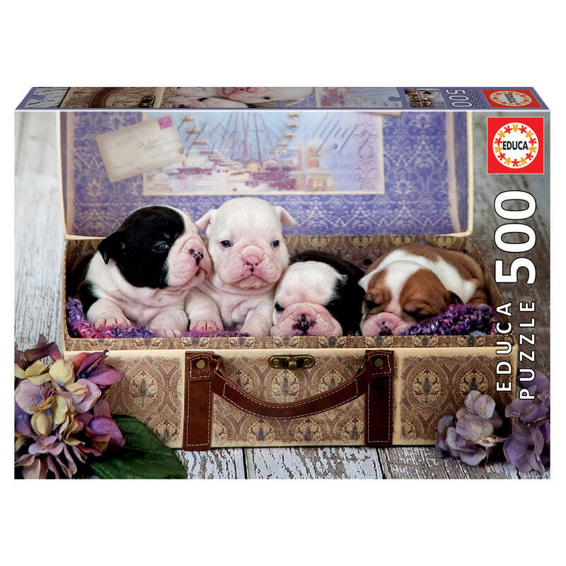 Puzzle Cachorros 500pzs de EDUCA BORRAS - Frikibase.com