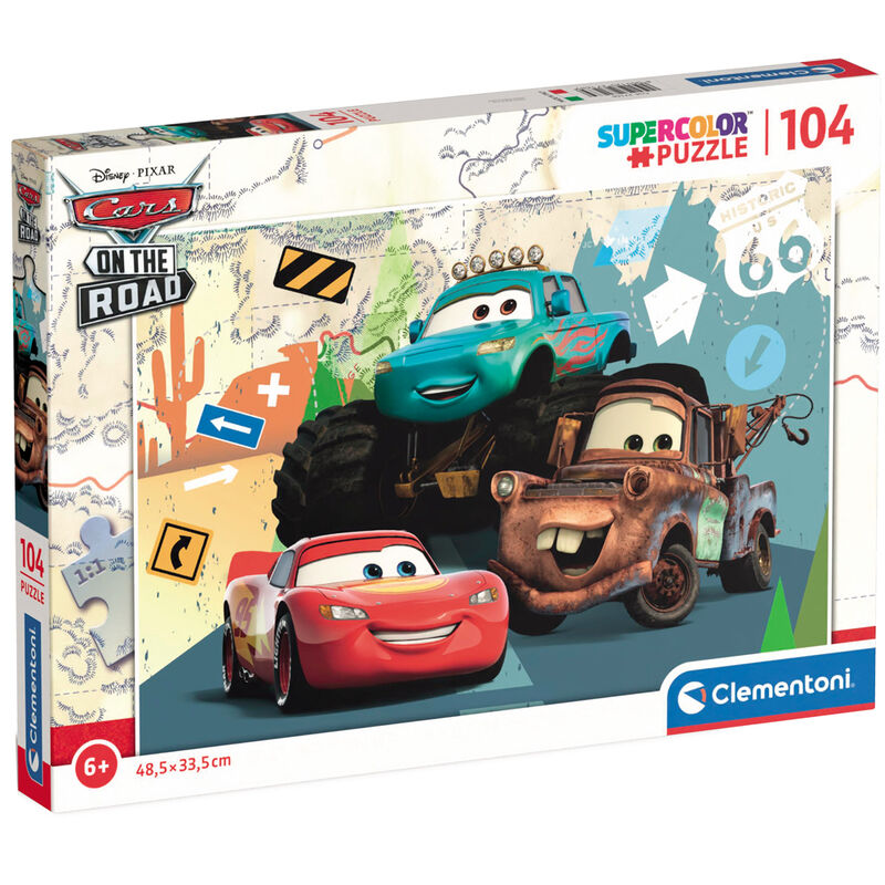 Puzzle Cars Disney Pixar 104pzs de CLEMENTONI - Frikibase.com