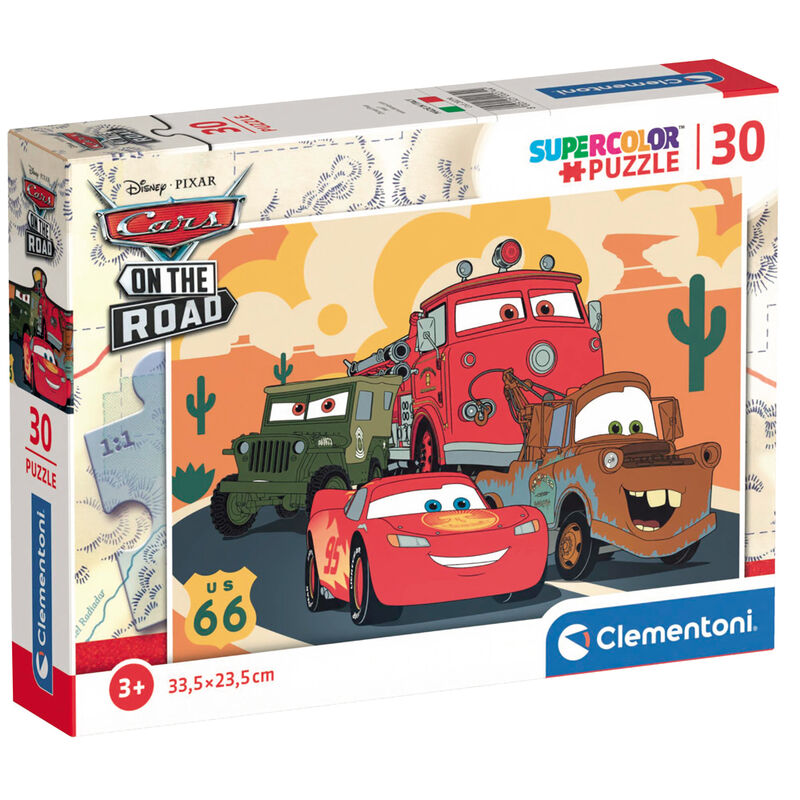 Puzzle Cars Disney Pixar 30pzs de CLEMENTONI - Frikibase.com