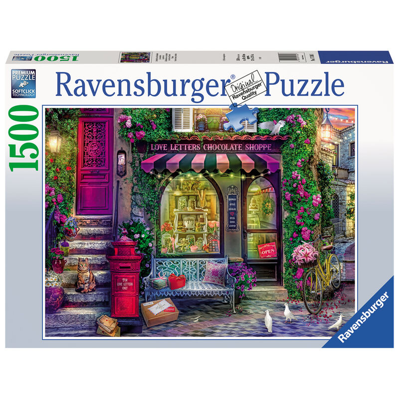 Puzzle Cartas de amor y chocolate 1500pzs de RAVENSBURGER - Frikibase.com