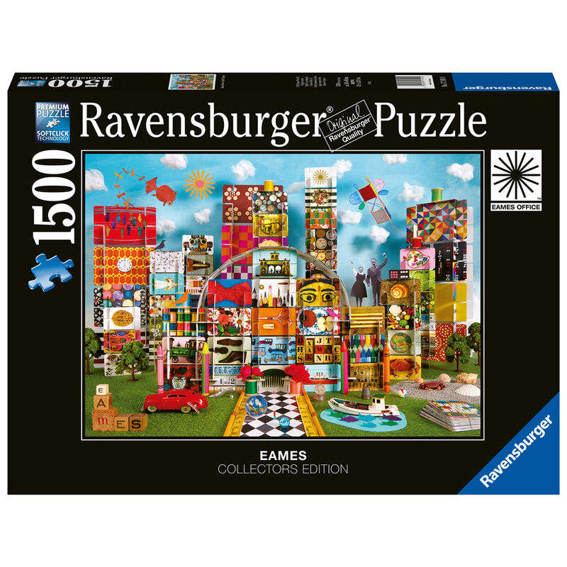 Puzzle Casa de cartas fantasia Eames 1500pzs de RAVENSBURGER - Frikibase.com