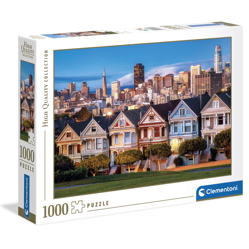 Puzzle Casas Pintadas 1000pzs de CLEMENTONI - Frikibase.com