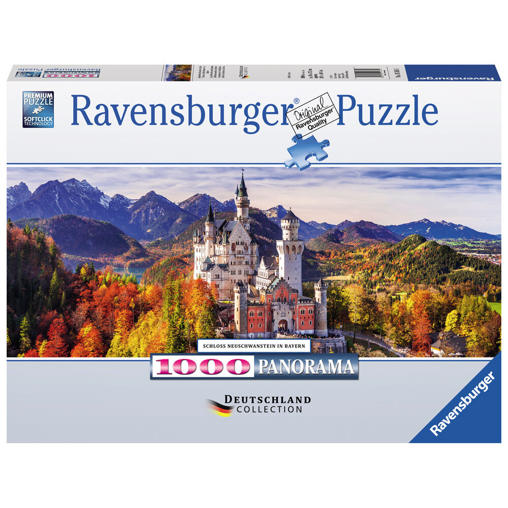 Puzzle Castillo Neuschwanstein Bavaria 1000pzs de RAVENSBURGER - Frikibase.com