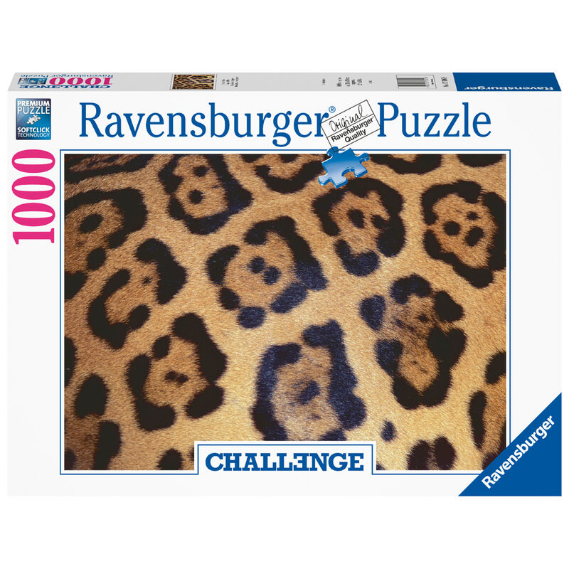 Puzzle Challenge Impresion de jaguar 1000pzs de RAVENSBURGER - Frikibase.com