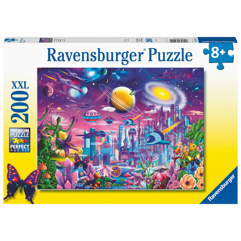 Puzzle Ciudad cosmica XXL 200pzs de RAVENSBURGER - Frikibase.com