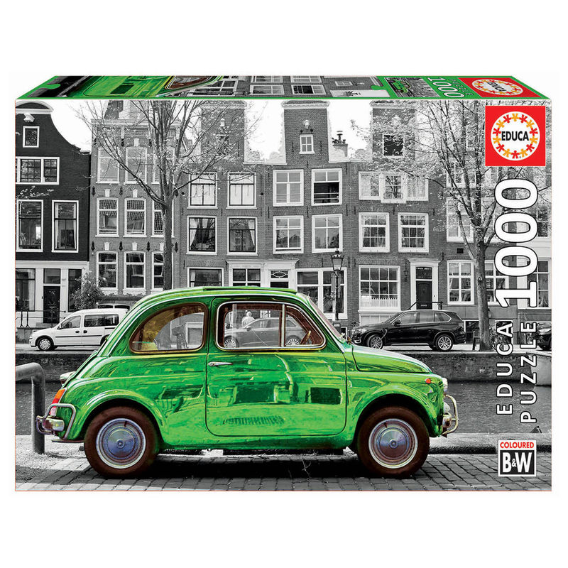 Puzzle Coche en Amsterdam 1000pzs de EDUCA BORRAS - Frikibase.com