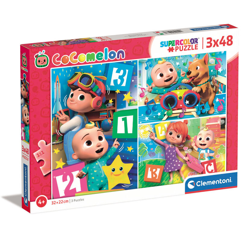 Puzzle Cocomelon 3x48pzs de CLEMENTONI - Frikibase.com