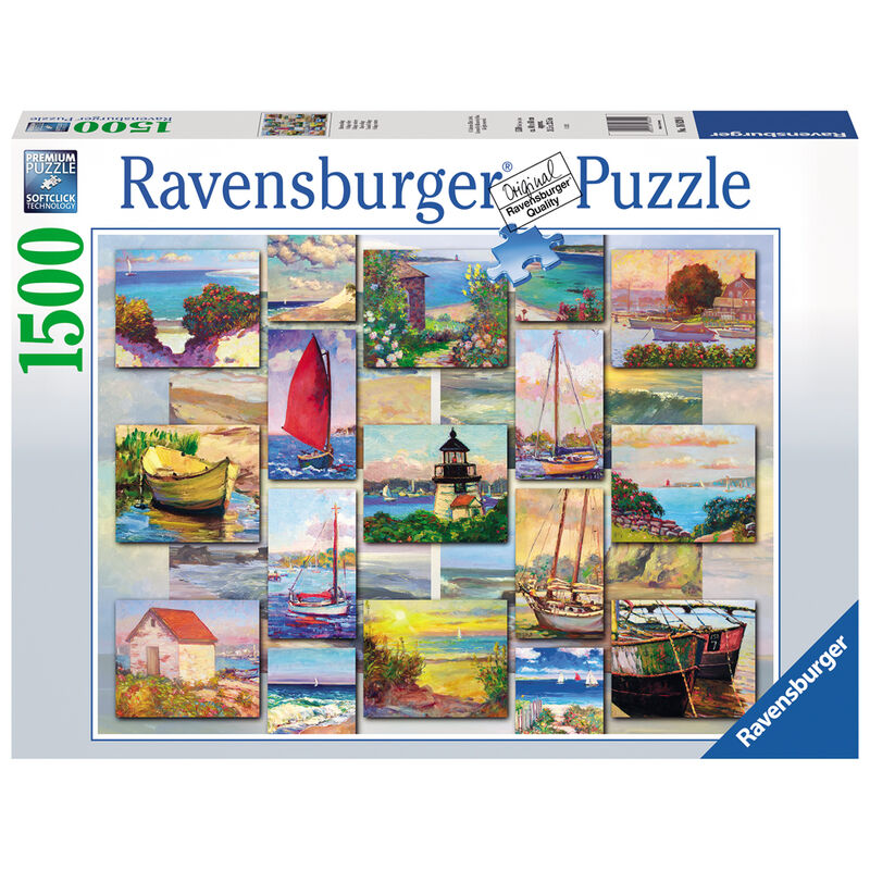 Puzzle Collage Costero 1500pzs de RAVENSBURGER - Frikibase.com