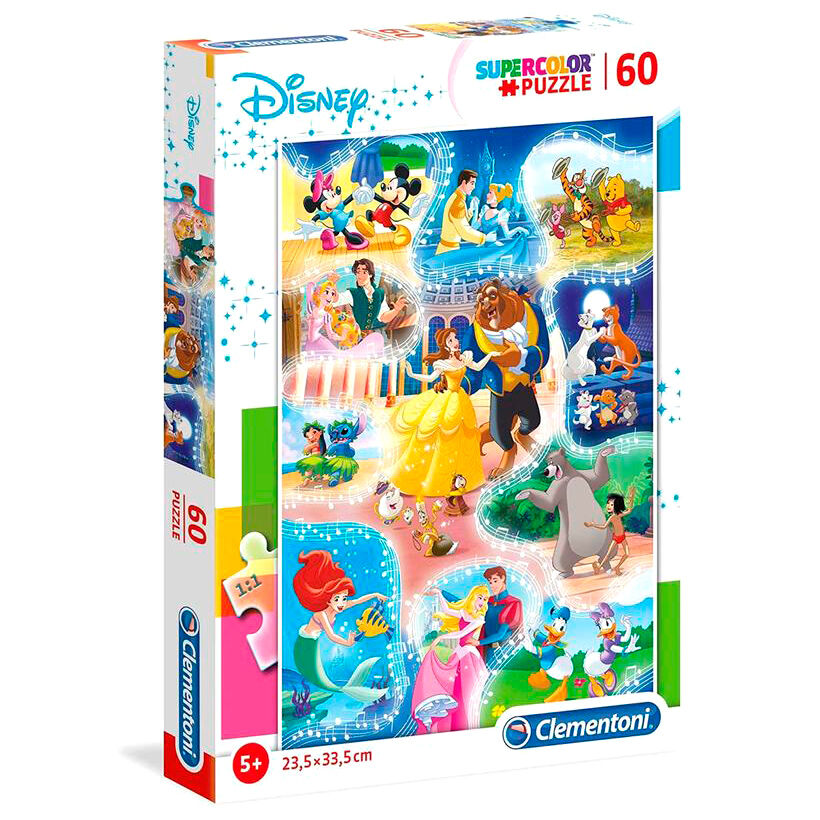 Puzzle Dance Time Disney 60pzs de CLEMENTONI - Frikibase.com