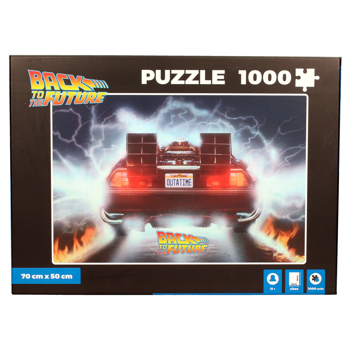 Puzzle Delorean Out a Time Regreso al Futuro 1000pzs de SD TOYS - Frikibase.com