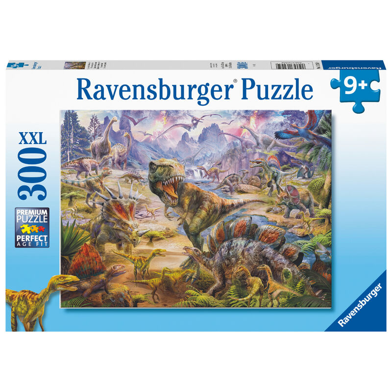 Puzzle Dinosaurios gigantes XXL 300pzs de RAVENSBURGER - Frikibase.com