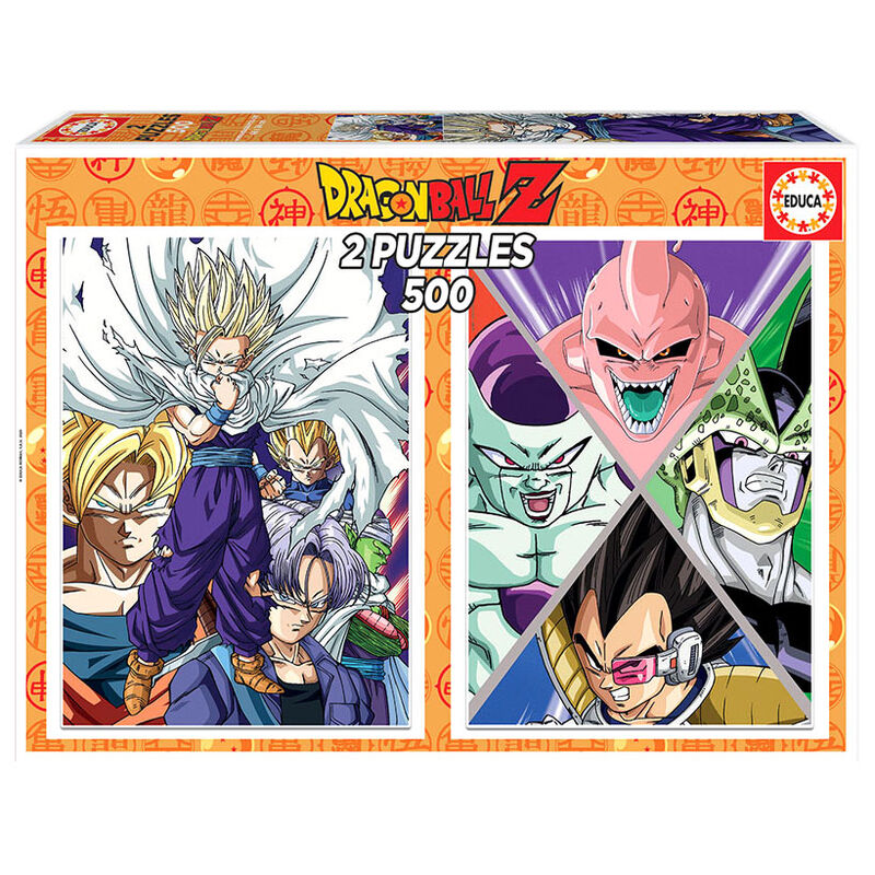 Puzzle Dragon Ball Z 2x500pzs de EDUCA BORRAS - Frikibase.com