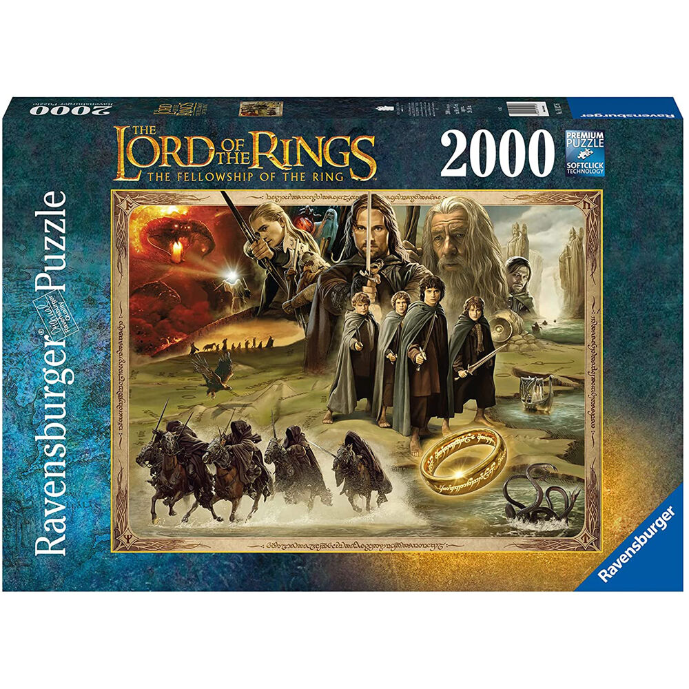 Puzzle El Señor de los Anillos 2000pzs de RAVENSBURGER - Frikibase.com