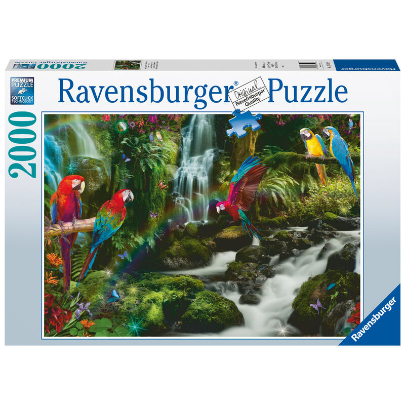 Puzzle El paraiso de los loros 2000pzs de RAVENSBURGER - Frikibase.com