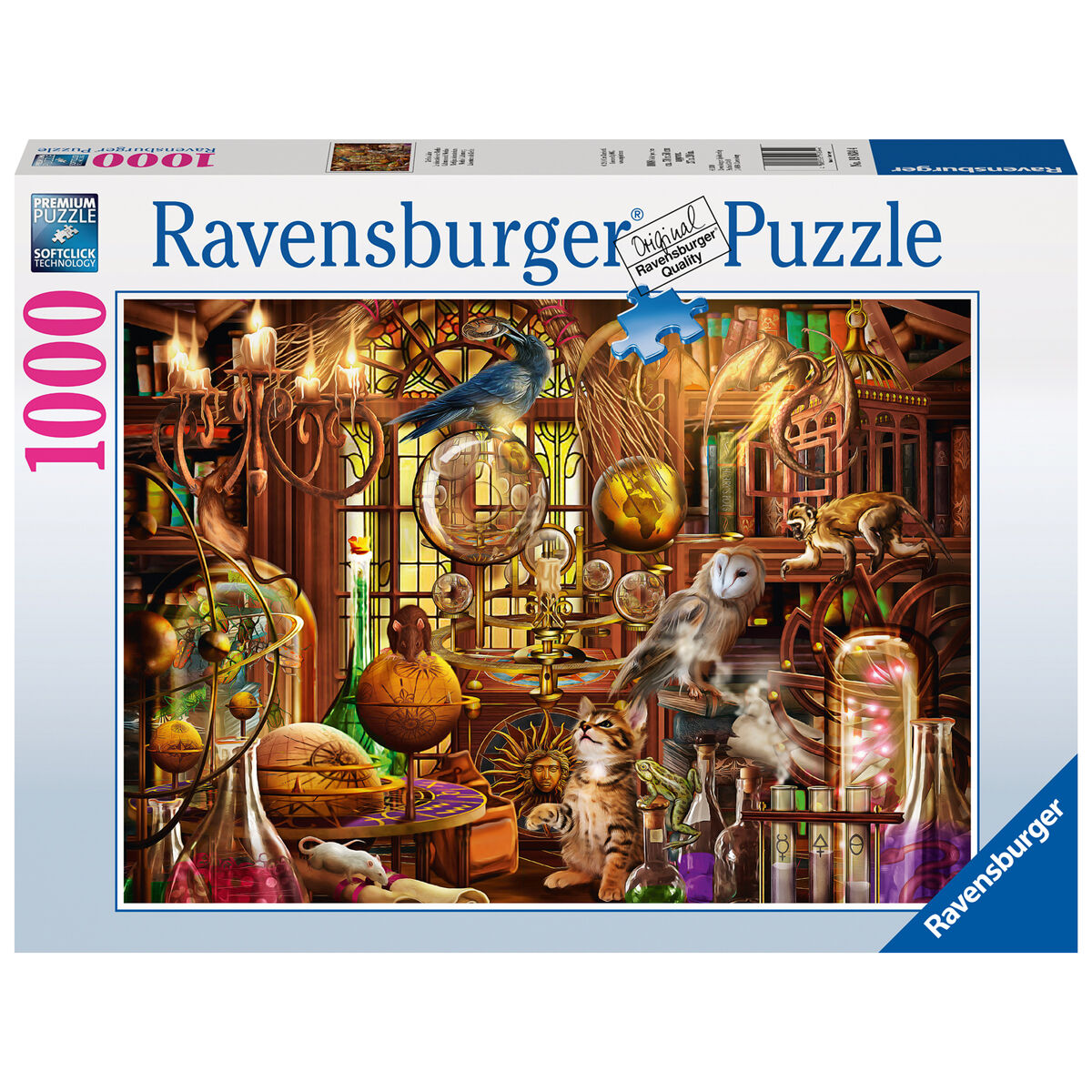 Puzzle El taller de Merlin 1000pzs de RAVENSBURGER - Frikibase.com