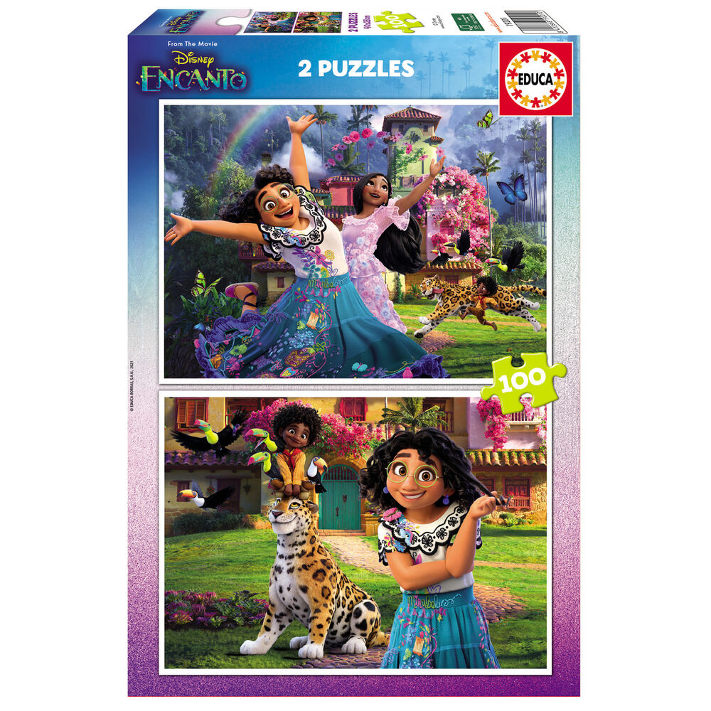 Puzzle Encanto Disney 2x100pzs de EDUCA BORRAS - Frikibase.com