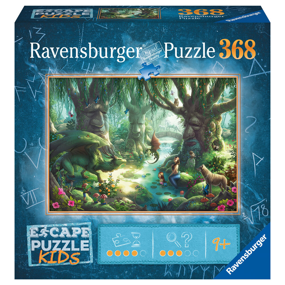 Puzzle Escape Room kids El bosque magico 368pzs de RAVENSBURGER - Frikibase.com