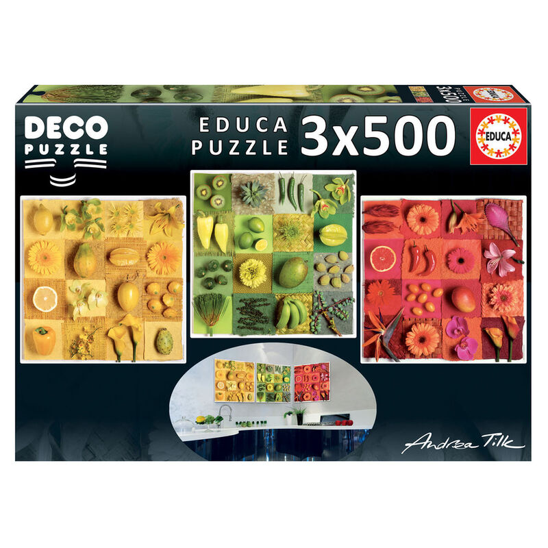 Andrea Tilk 3x500pzs de EDUCA BORRAS - Frikibase.com