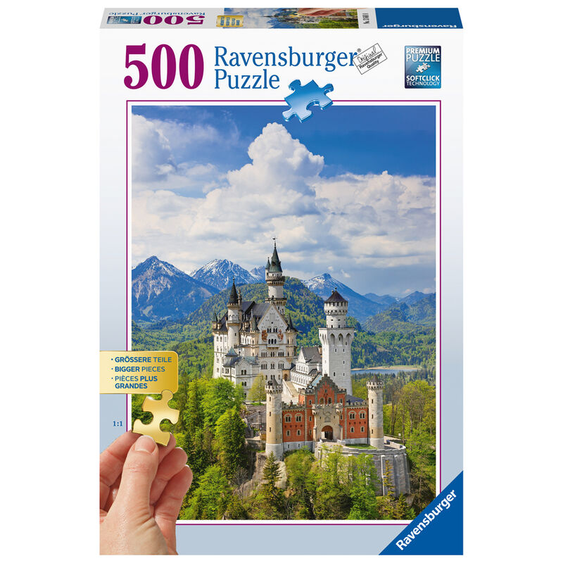 Puzzle Fabuloso castillo 500pzs de RAVENSBURGER - Frikibase.com