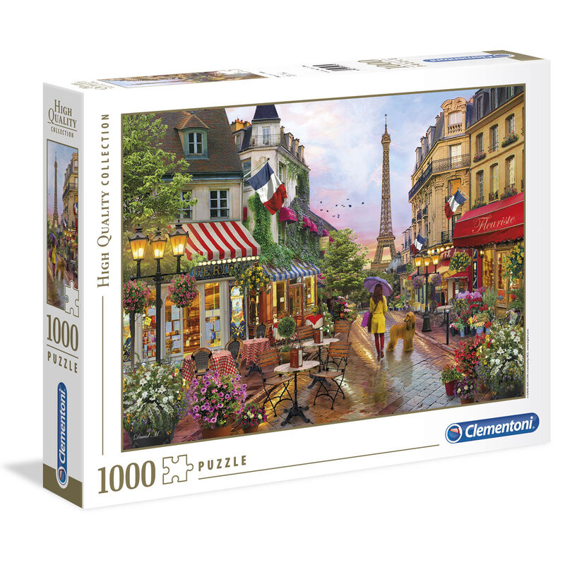 Puzzle Flores en Paris 1000pzs de CLEMENTONI - Frikibase.com