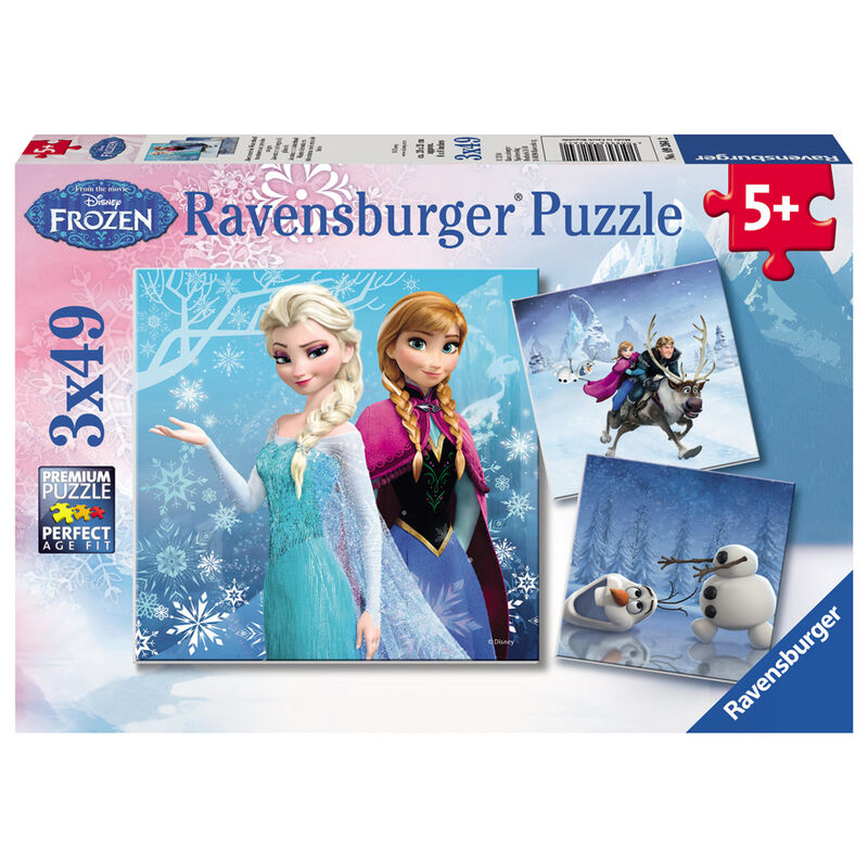 Puzzle Frozen 2 Disney 3x49pzs de RAVENSBURGER - Frikibase.com