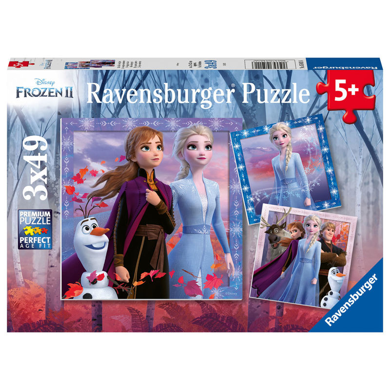 Puzzle Frozen 2 Disney 3x49pzs de RAVENSBURGER - Frikibase.com