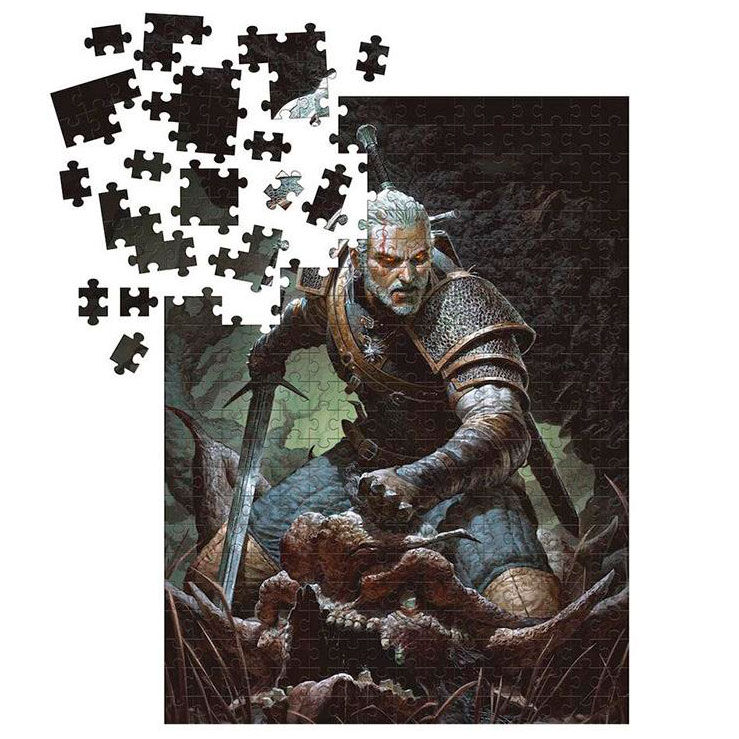 Puzzle Geralt The Witcher 3 Wild Hunt 1000pzs de DARK HORSE - Frikibase.com