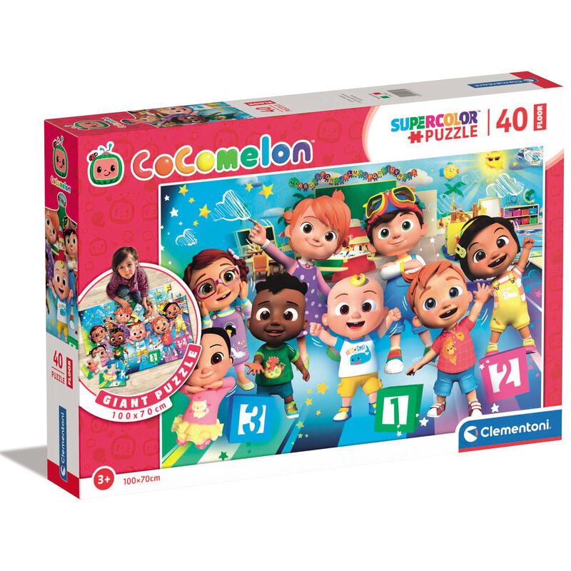 Puzzle Gigante Cocomelon 40pzs de CLEMENTONI - Frikibase.com