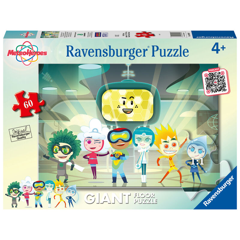 Puzzle Gigante Meteo Hereos 60pzs de RAVENSBURGER - Frikibase.com