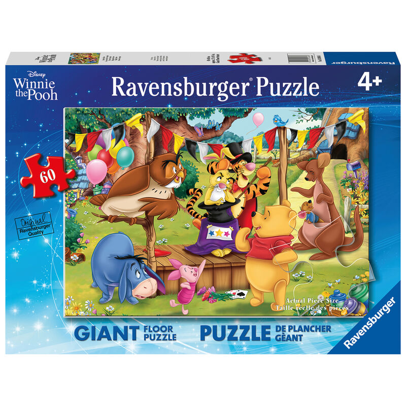 Puzzle Gigante Winnie the Pooh Disney 60pzs de RAVENSBURGER - Frikibase.com