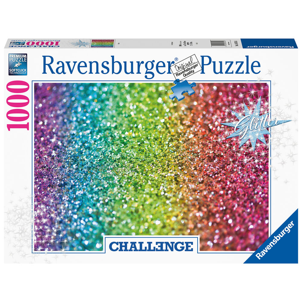 Puzzle Glitter Challenge 1000pzs de RAVENSBURGER - Frikibase.com