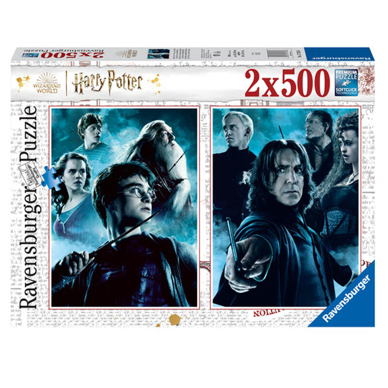 Puzzle Harry Potter 2x500pzs de RAVENSBURGER - Frikibase.com