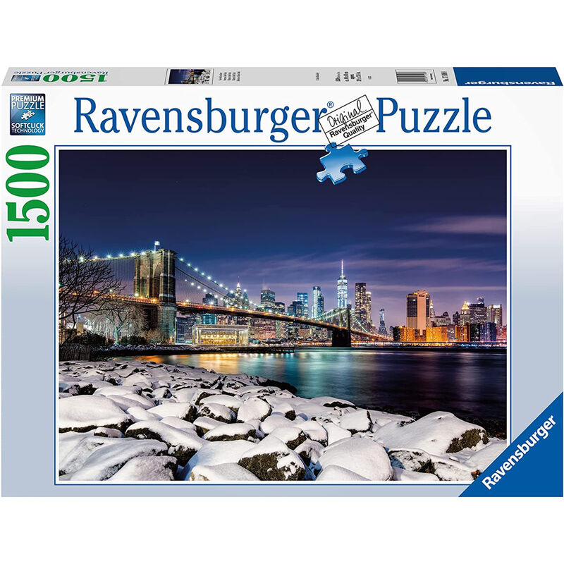 Puzzle Invierno New York 1500pzs de RAVENSBURGER - Frikibase.com