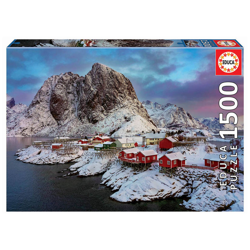 Puzzle Islas Lofoten Noruega 1500pzs de EDUCA BORRAS - Frikibase.com