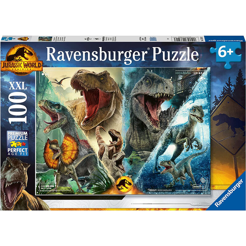 Puzzle Jurassic World 100pzs de RAVENSBURGER - Frikibase.com