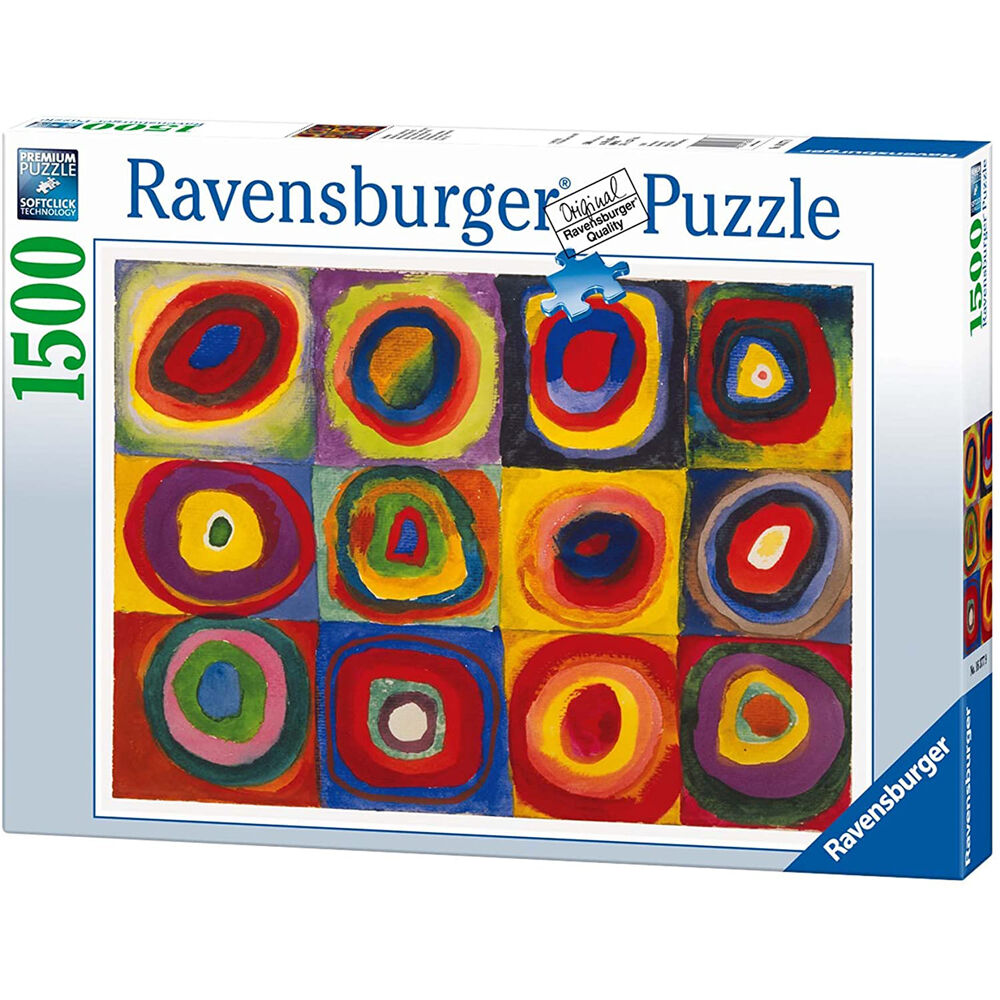 Puzzle Kandinsky Estudio Sobre el color 1500pzs de RAVENSBURGER - Frikibase.com