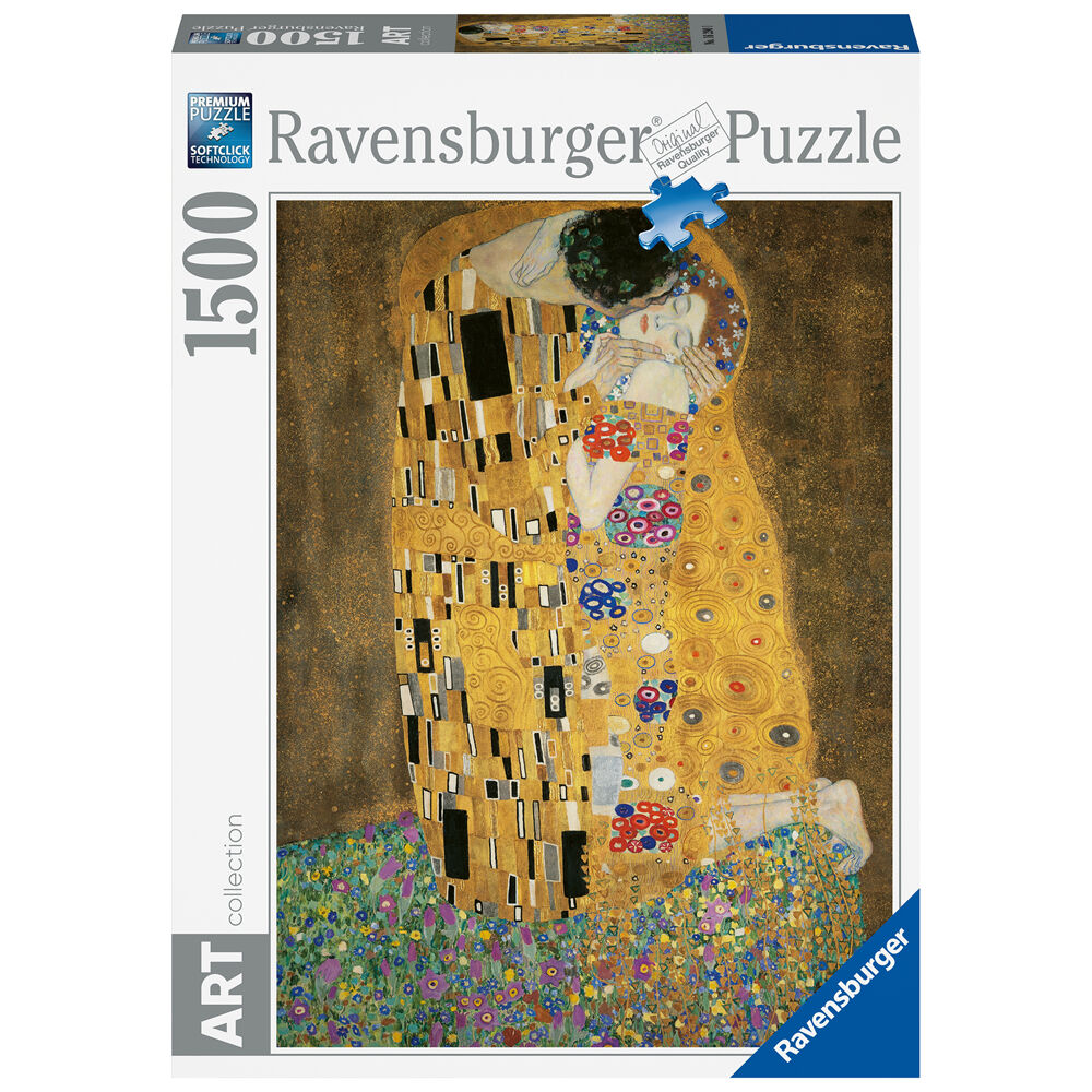 Puzzle Klimt El Beso 1500pzs de RAVENSBURGER - Frikibase.com