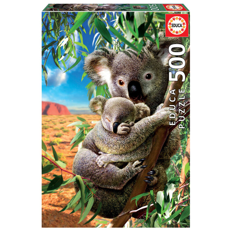 Puzzle Koala con su Cachorro 500pzs de EDUCA BORRAS - Frikibase.com