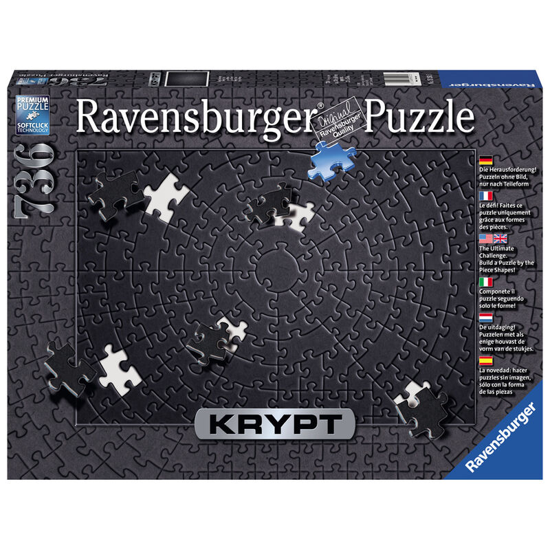 Puzzle Krypt Negro 736pzs de RAVENSBURGER - Frikibase.com