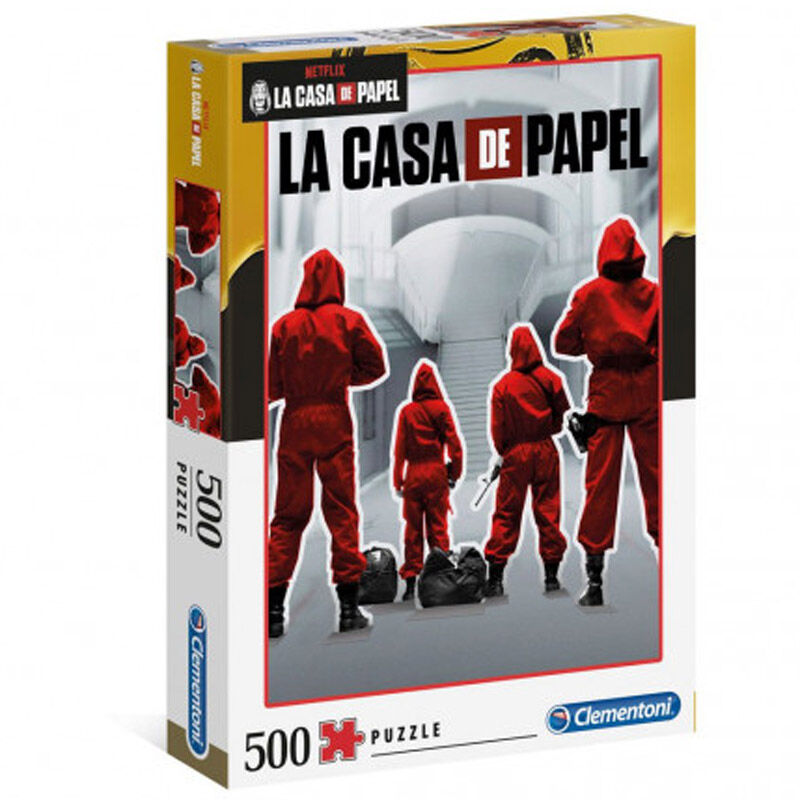 Puzzle La Casa de Papel 500pzs de CLEMENTONI - Frikibase.com