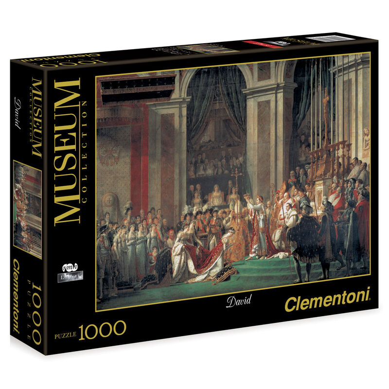 Puzzle La Consagracion de Napoleon Jacques-Louis David Musseum Collection 1000pzs de CLEMENTONI - Frikibase.com