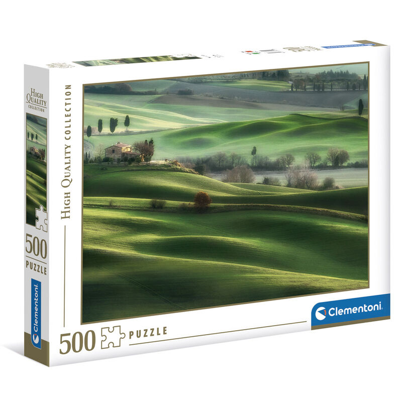 Puzzle Las Colinas de la Toscana 500pzs de CLEMENTONI - Frikibase.com