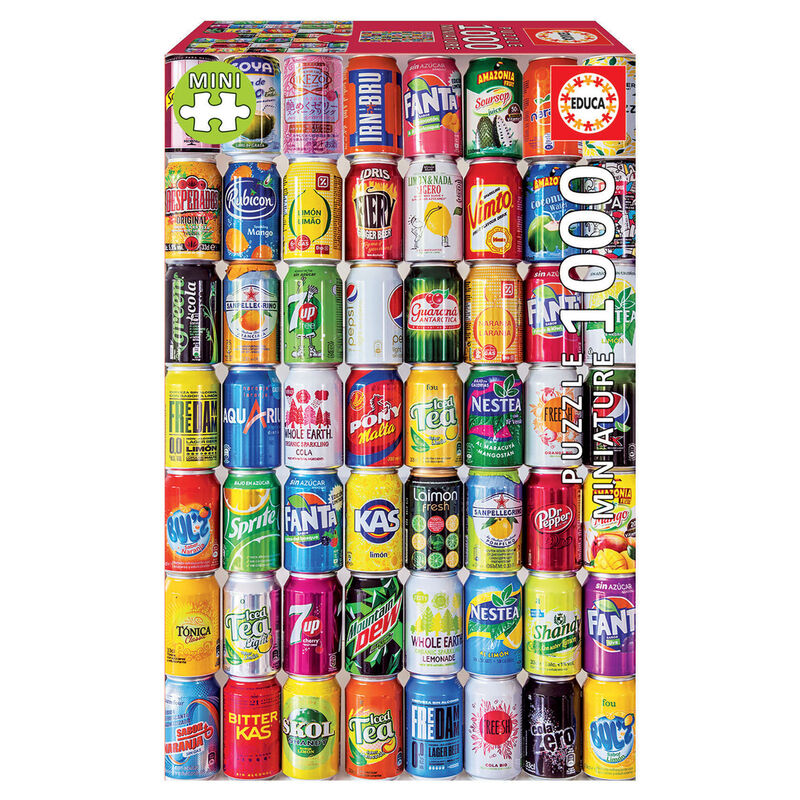 Puzzle Latas II 1000pzs de EDUCA BORRAS - Frikibase.com