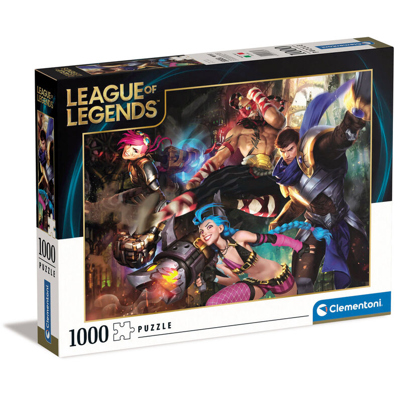 Puzzle League of Legends 1000pzs de CLEMENTONI - Frikibase.com