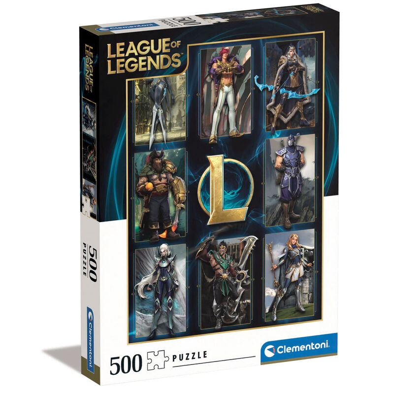 Puzzle League of Legends 500pzs de CLEMENTONI - Frikibase.com
