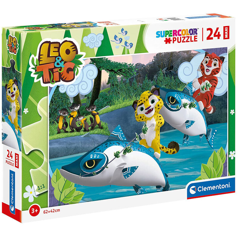 Puzzle Leo y Tig 24pzs de CLEMENTONI - Frikibase.com