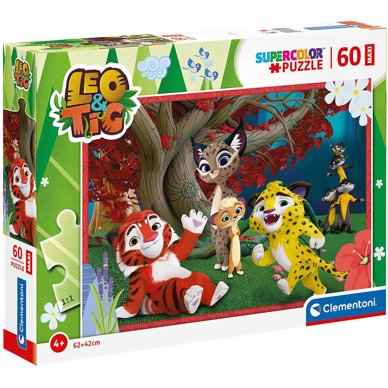 Puzzle Leo y Tig 60pzs de CLEMENTONI - Frikibase.com