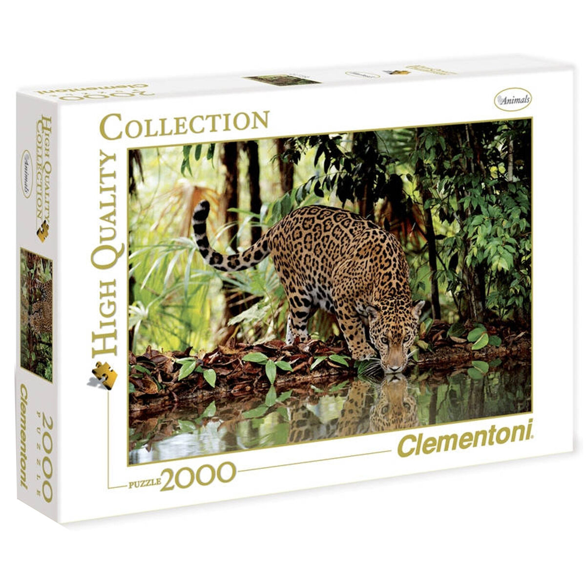 Puzzle Leopardo 2000pzs de CLEMENTONI - Frikibase.com