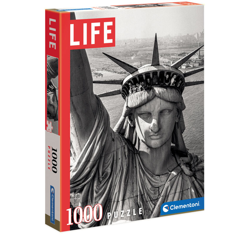 Puzzle Life Estatua de La Libertad 1000pzs de CLEMENTONI - Frikibase.com