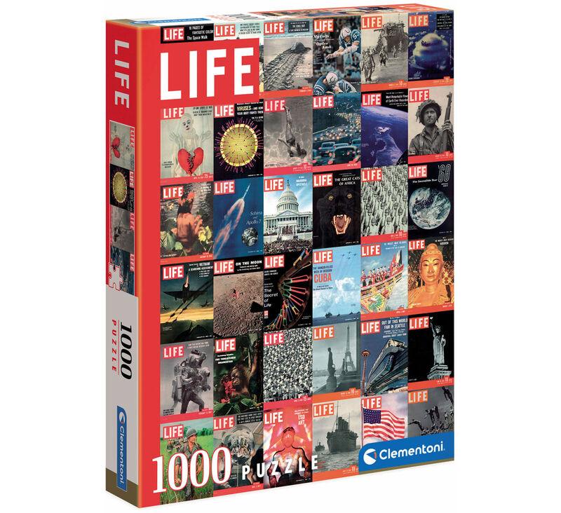 Puzzle Life Mezcla Portadas 1000pzs de CLEMENTONI - Frikibase.com